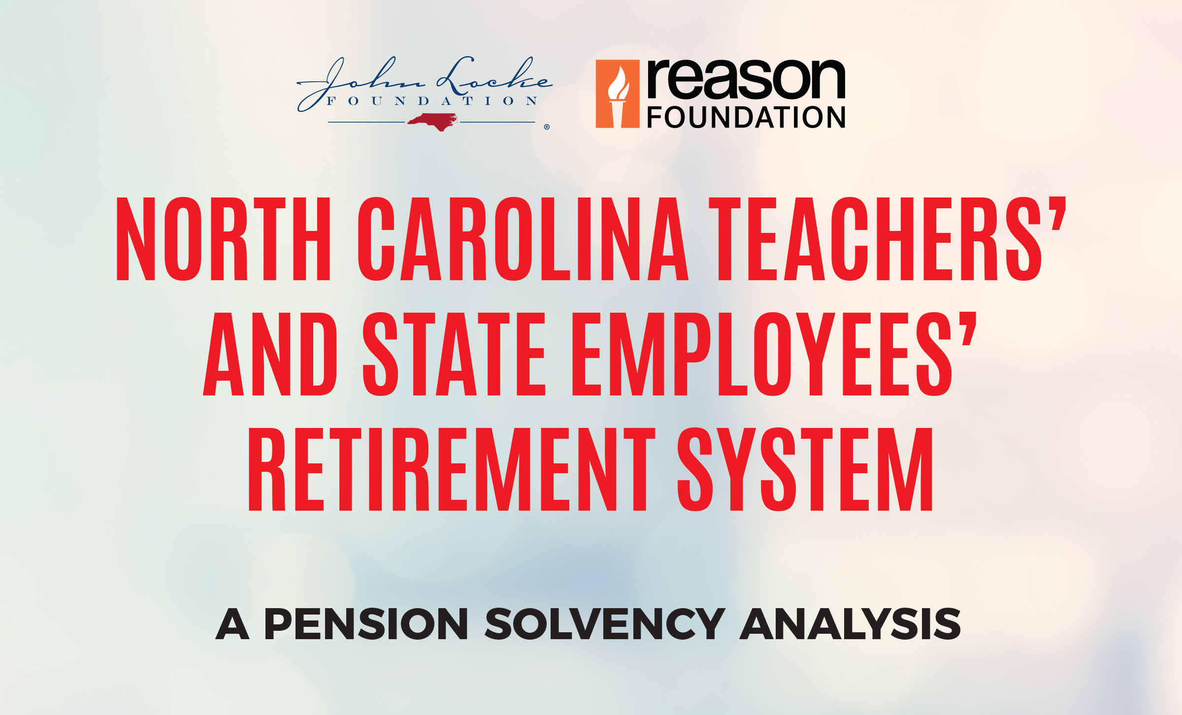 North Carolina Teachers’ and State Employees’ Retirement System John